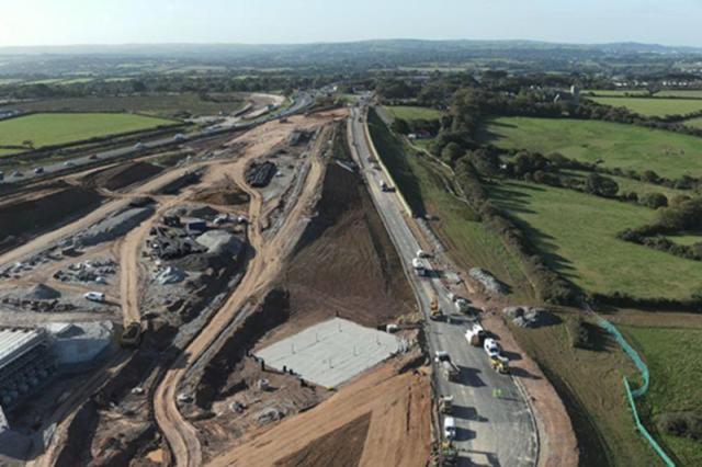 The A30 will be closed between Chiverton and the Scorrier junction four dates this week (Image: National Highways)